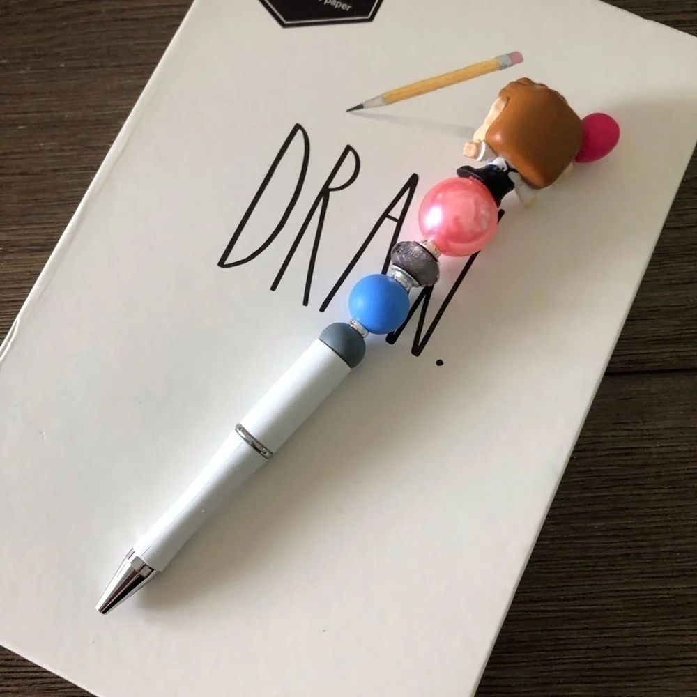 Disney Doorables: UP: Carl handmade beaded pen